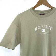 Soffes Mens Graphic T Shirt Jocks Nitch Vtg Made USA Single Stitch Green Size L