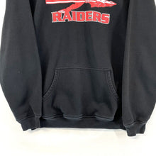 GTM Men's Hoodie Athletic Sweater Red Raiders Sport Arrow Oversized Black Size M