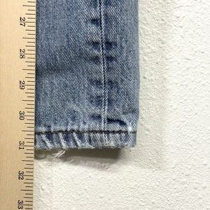 Levi's Men's Denim Jeans Straight Leg Zip Fly Distressed Light Blue Size 32 x 32