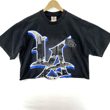 PRO 5 Men's Graphic T Shirt Cropped Los Angeles Graffiti Vtg Y2K Black Size 2XL