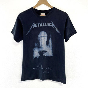 Metallica Graphic Tee Shirt All Nightmare Long Metal Music Vintage Y2K Size S